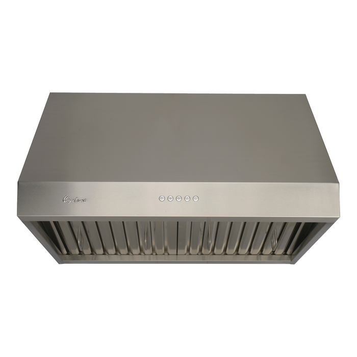 Cyclone 24" PRO Collection 300 CFM Undermount Range Hood in Stainless Steel - PTB83