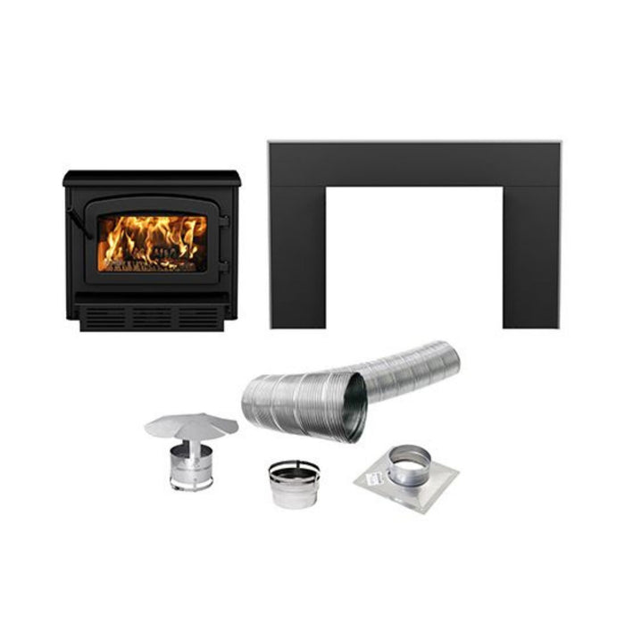 Drolet Escape 1800-I Wood Stove Insert Trio (25ft) DB03127K