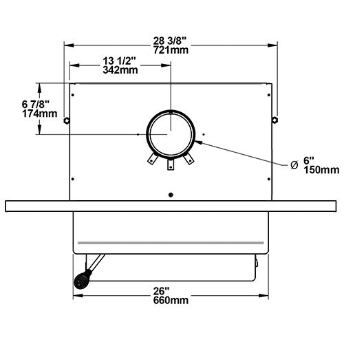 Drolet Escape 1800-I Wood Insert Trio (35 FT) DB03128K