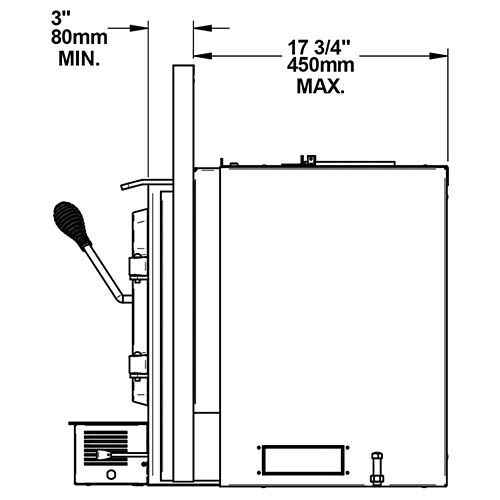 Drolet Escape 1800-I Wood Insert Trio (35 FT) DB03128K