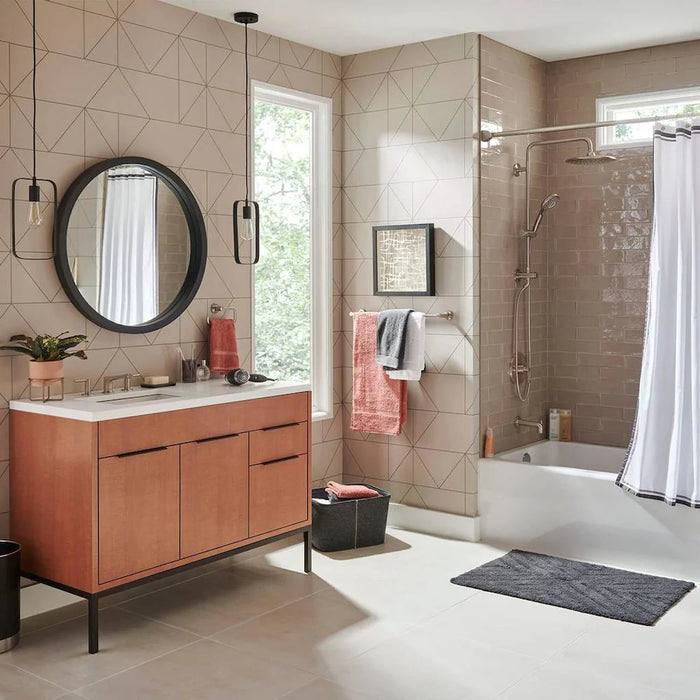 American Standard Spectra Versa 24-Inch 4-Function 1.8 gpm/6.8 L/min Shower System With Rain Showerhead