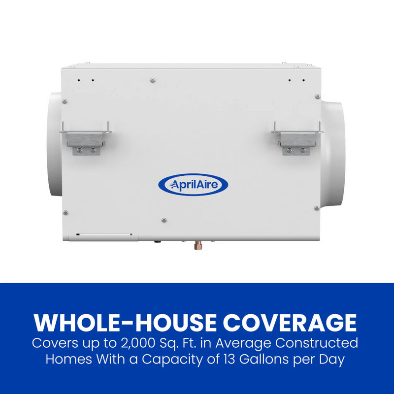 Aprilaire 300 Self-Contained Fan Powered Flow-Through Manual Control Humidifier