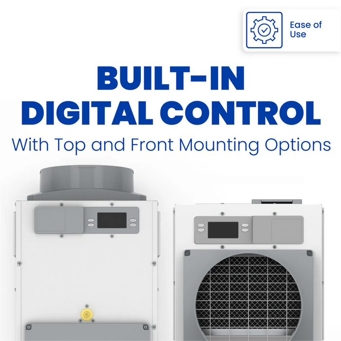 Aprilaire E100W Dehumidifier, Wi-Fi Enabled 80 Pints/day for CrawlSpaces & Basements