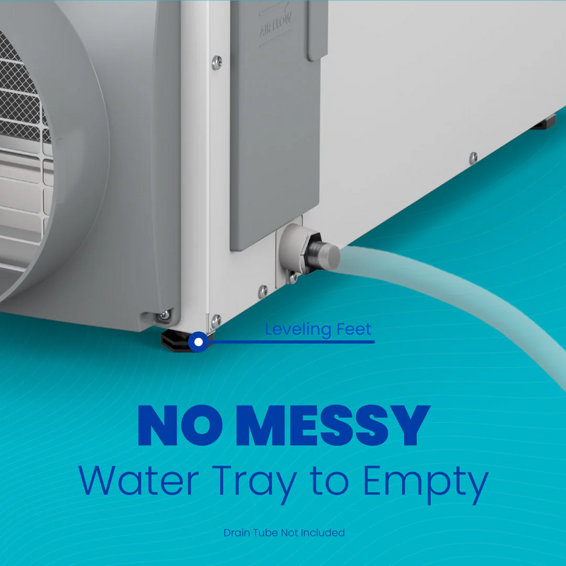 Aprilaire E080W Dehumidifier, Wi-Fi Enabled 80 Pints/day for CrawlSpaces & Basements