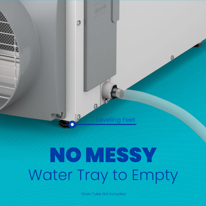 Aprilaire E100W Dehumidifier, Wi-Fi Enabled 80 Pints/day for CrawlSpaces & Basements