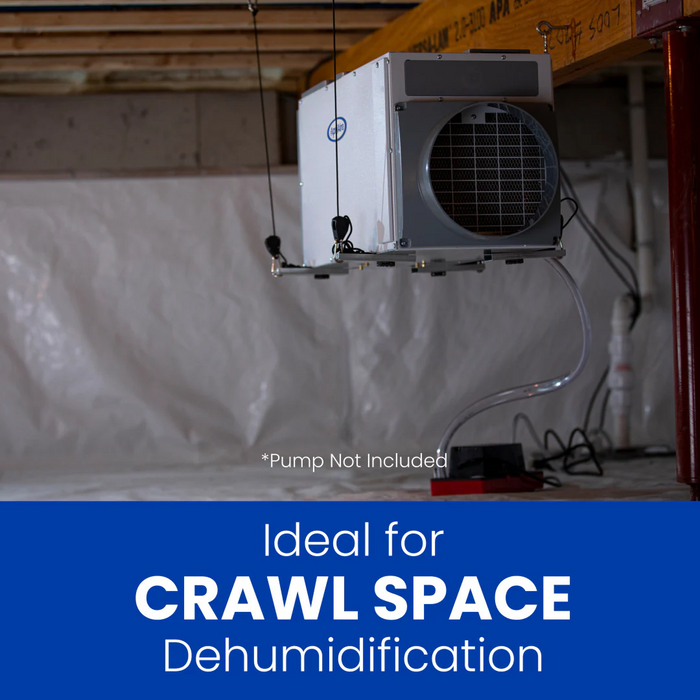 Aprilaire E070W Dehumidifier, Wi-Fi Enabled 70 pints/day for CrawlSpaces & Basements