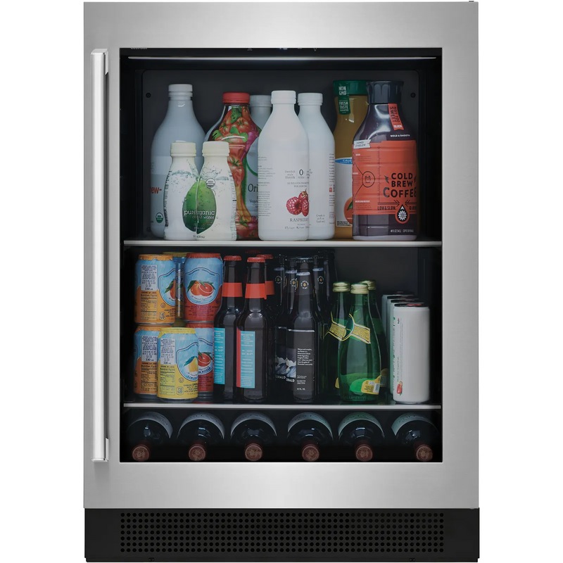 Electrolux 5.1 Cu. Ft. 24-in Under-Counter Beverage Center EI24BC15VS