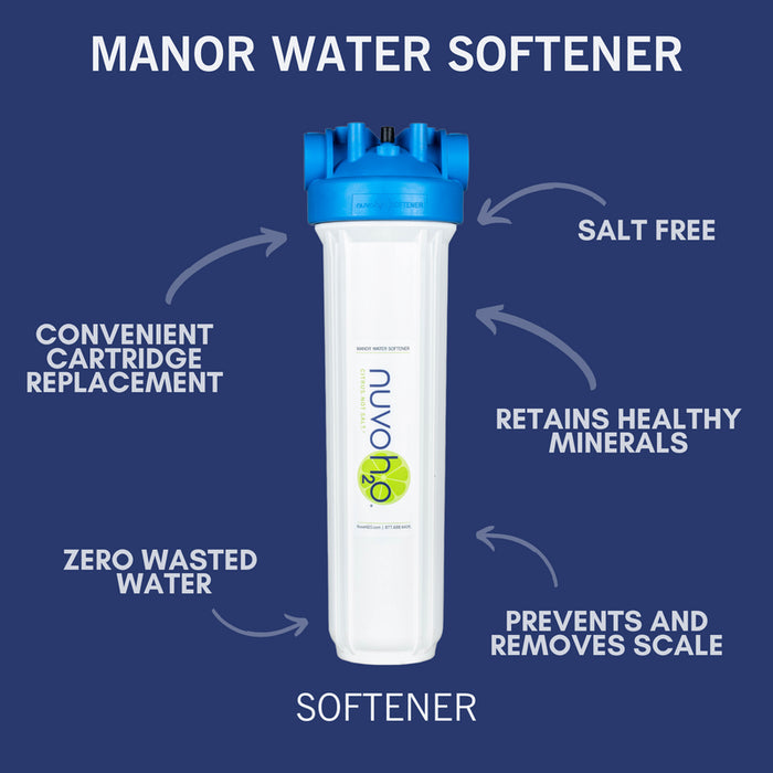 NuvoH2O Manor Water Softener System Bundle
