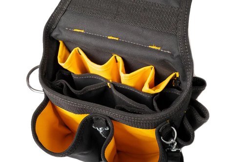 Site Gear Electricians Ballistic 18-Pocket Tool Bag with Belt
