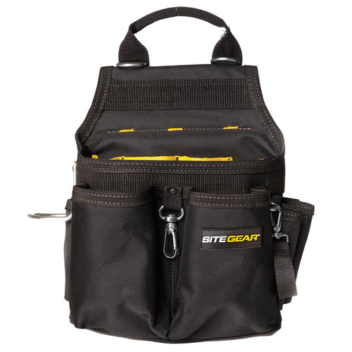 Site Gear Electricians Ballistic 18-Pocket Tool Bag with Belt