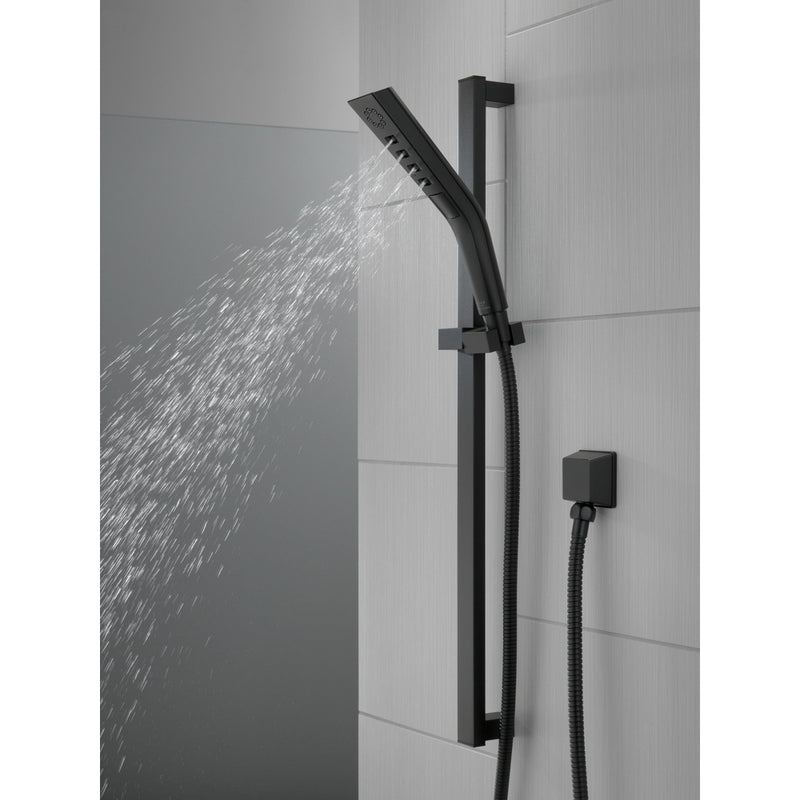 Delta 3-Setting H2OKinetic Slide Bar Handshower - Matte Black