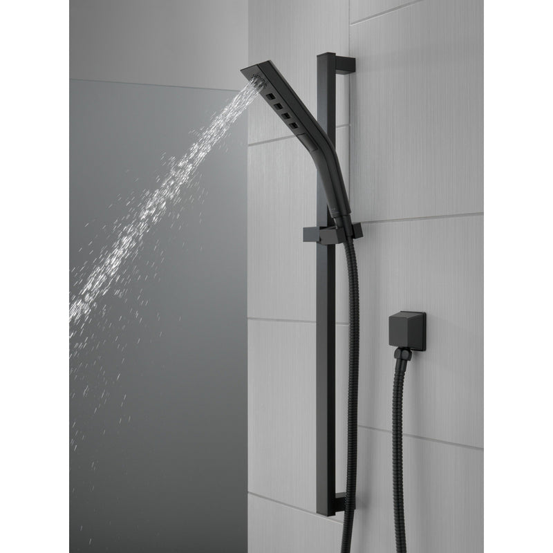 Delta 3-Setting H2OKinetic Slide Bar Handshower - Matte Black