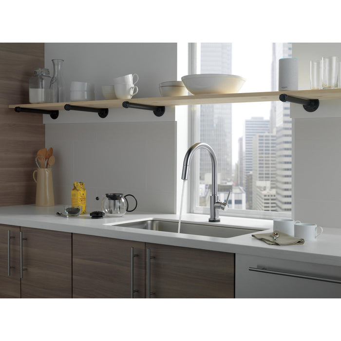 Delta VoiceIQ Single-Handle Pull-Down Kitchen Faucet Touch2O