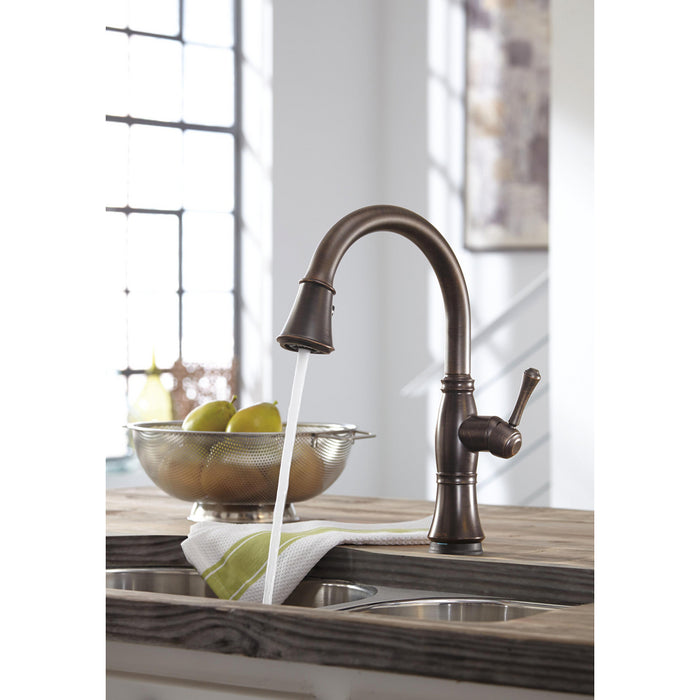 Delta Cassidy Single Handle Pull-Down Kitchen Faucet with Touch2O Technology