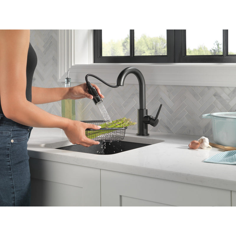 Delta TRINSIC Single Handle Pull-Down Bar/Prep Faucet