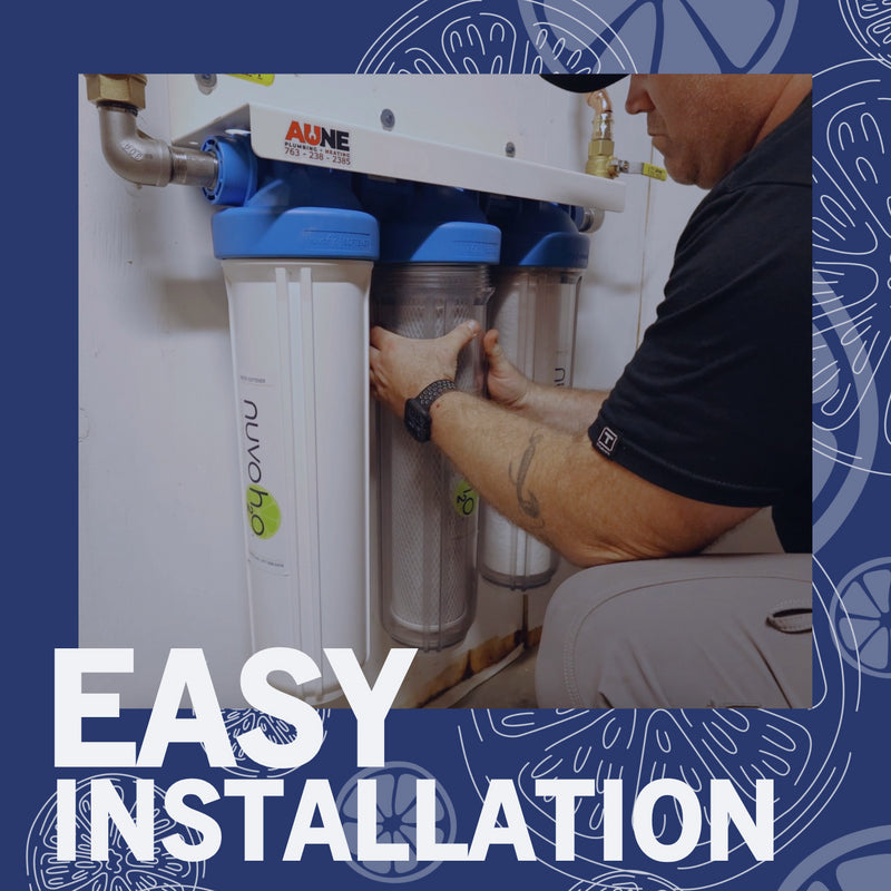 NuvoH2O Manor Trio Water Softener and & Multi Filtration System