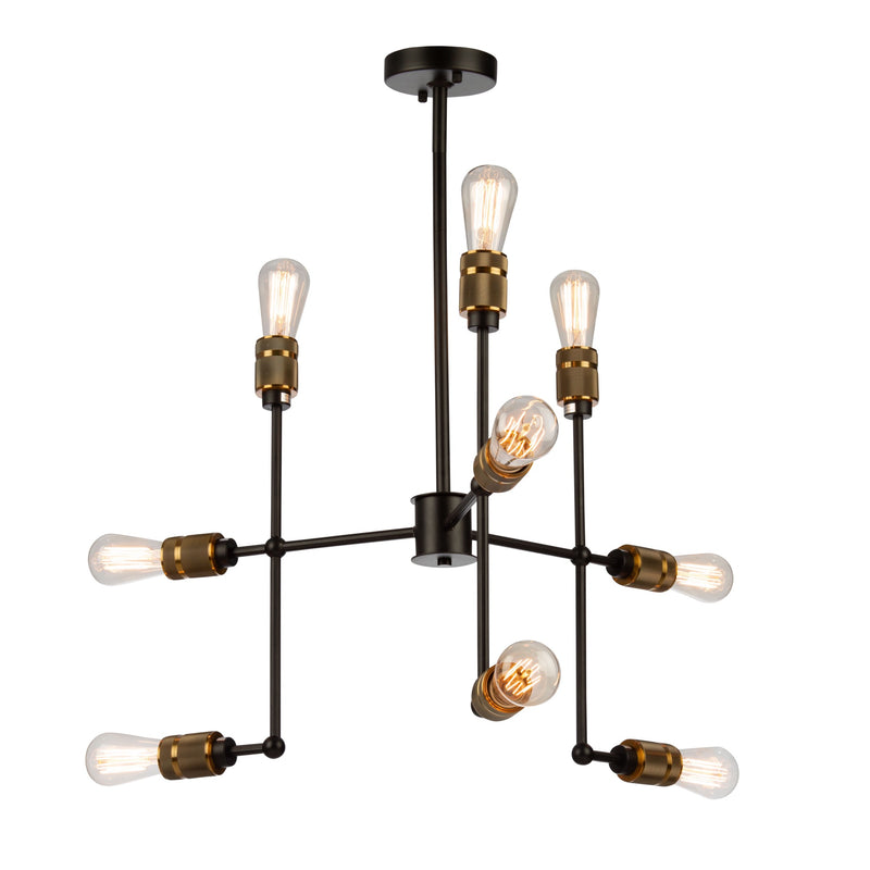 Artcraft Lighting Jersey 9-Light Chandelier AC10589VB