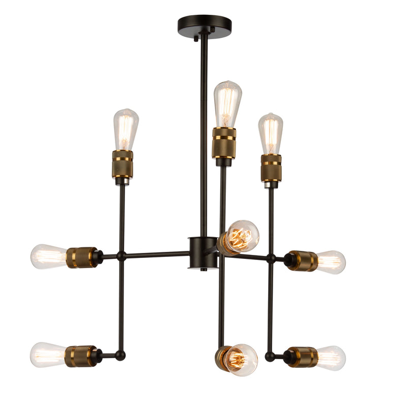 Artcraft Lighting Jersey 9-Light Chandelier AC10589VB