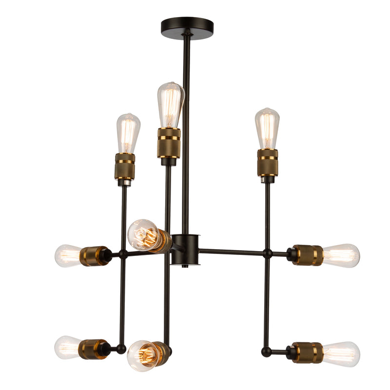 Artcraft Lighting Jersey 9-Light Chandelier AC10589VB
