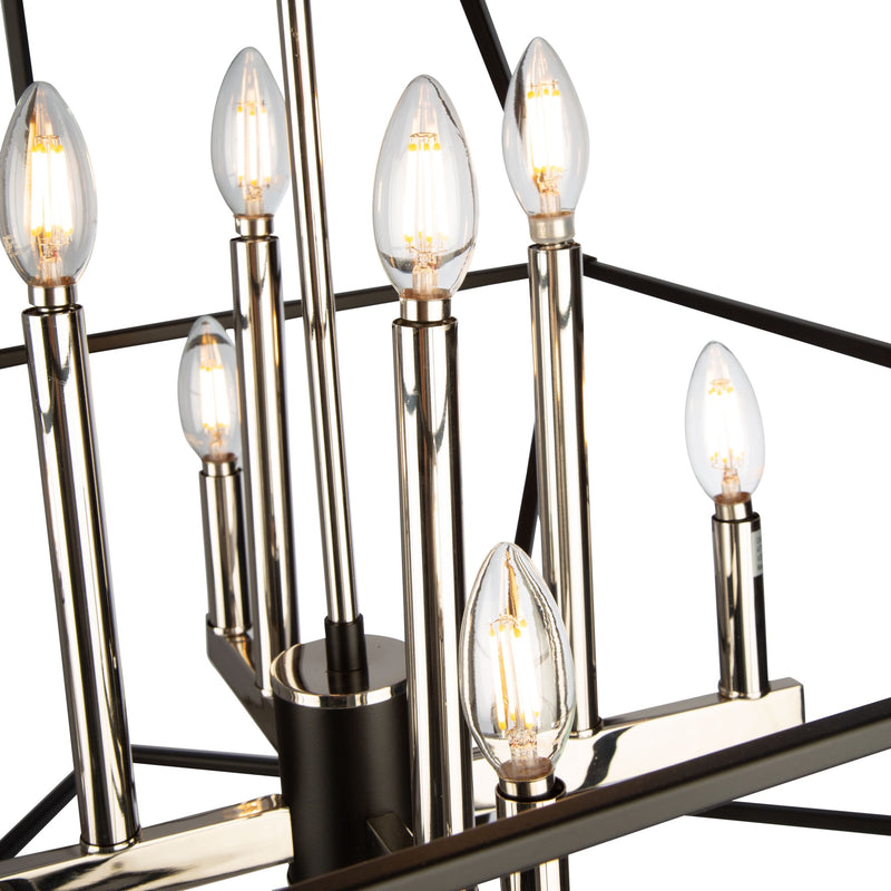 Artcraft Lighting Roxton Collection 8 Light Chandelier