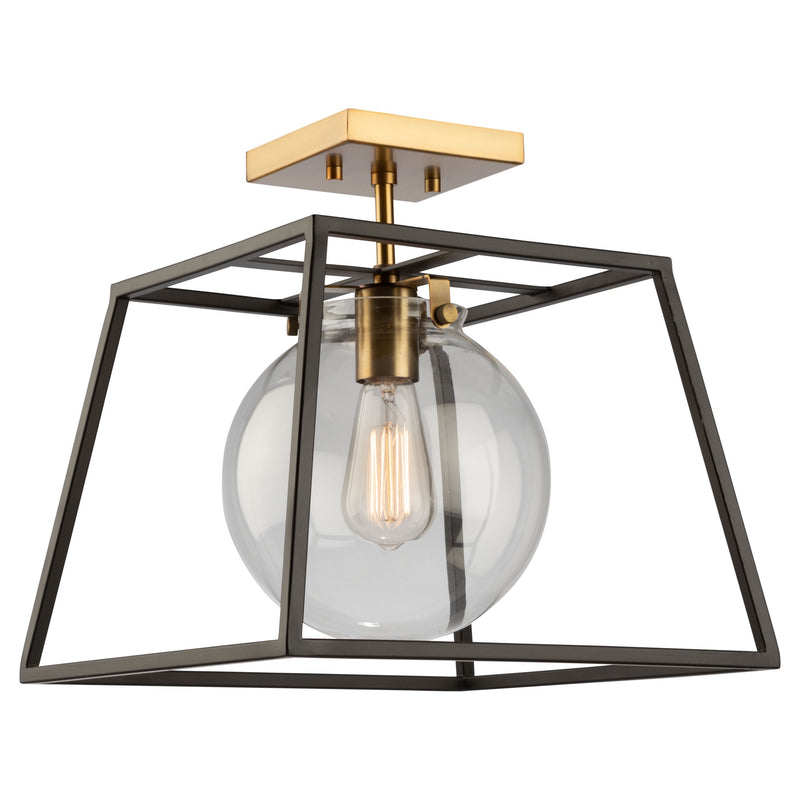 Artcraft Lighting Bridegtown 1  Light Semi-Flush Mount AC11600VB