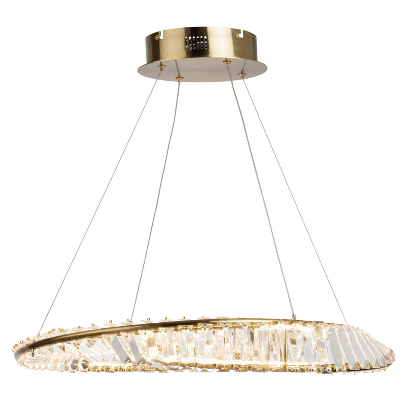Artcraft Lighting Stella 40W LED Pendant Brushed Brass AC6720BB