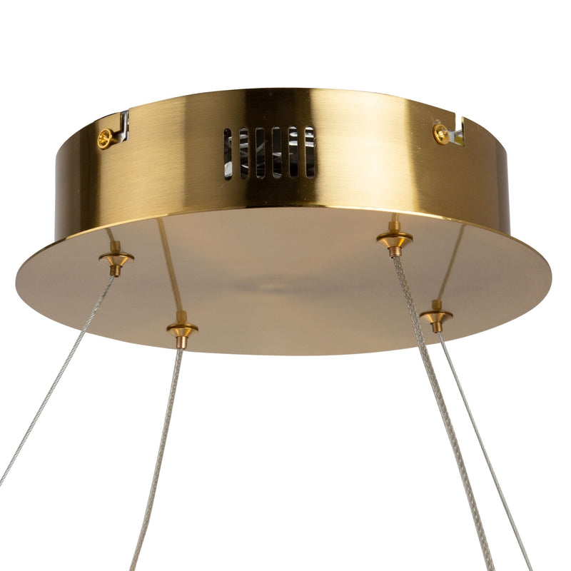 Artcraft Lighting Stella 40W LED Pendant Brushed Brass AC6720BB