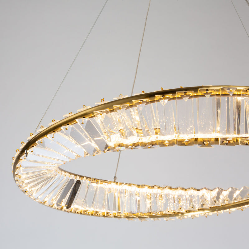 Artcraft Lighting Stella 40W LED Pendant Brushed Brass AC6720BB