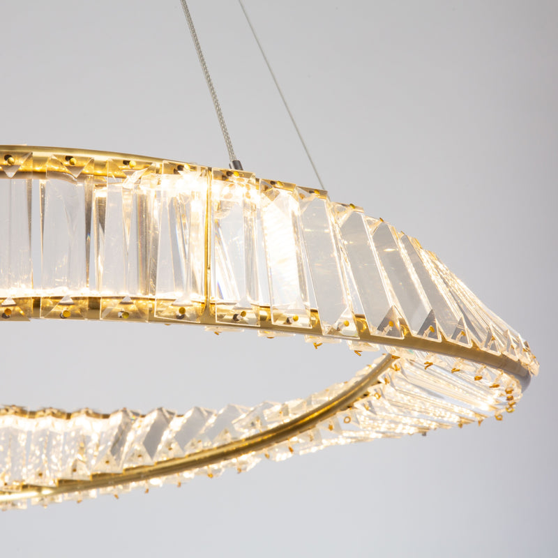 Artcraft Lighting Stella 40W LED Pendant Brushed Brass AC6720BB