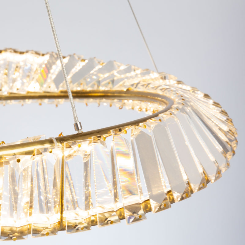 Artcraft Lighting Stella 40W LED Pendant Brushed Brass AC6720BB