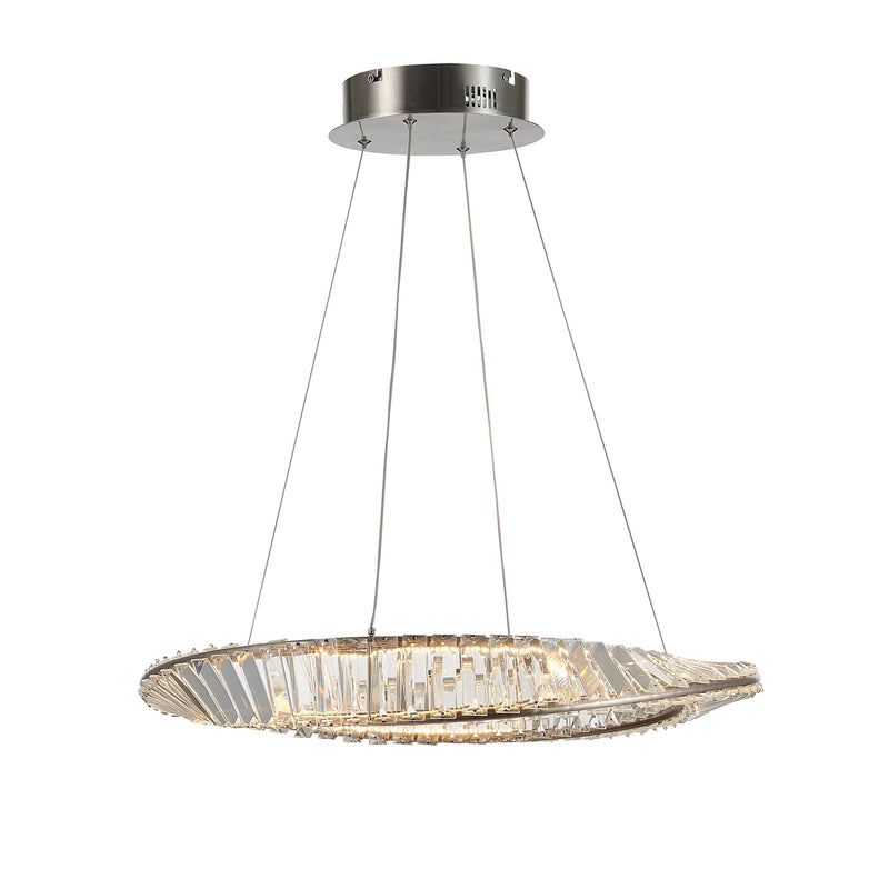 Artcraft Lighting Stella 25W LED Pendant Satin Nickel AC6720SN
