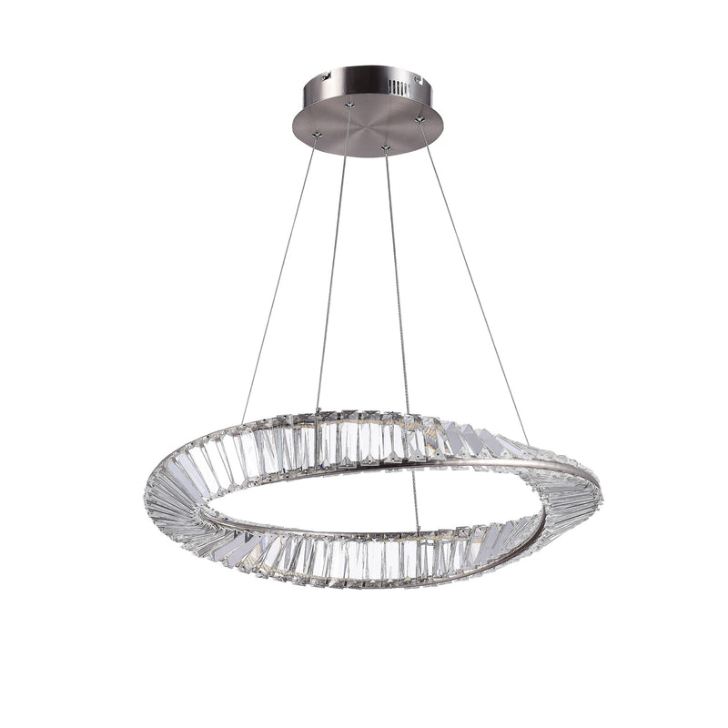 Artcraft Lighting Stella 25W LED Pendant Satin Nickel AC6720SN