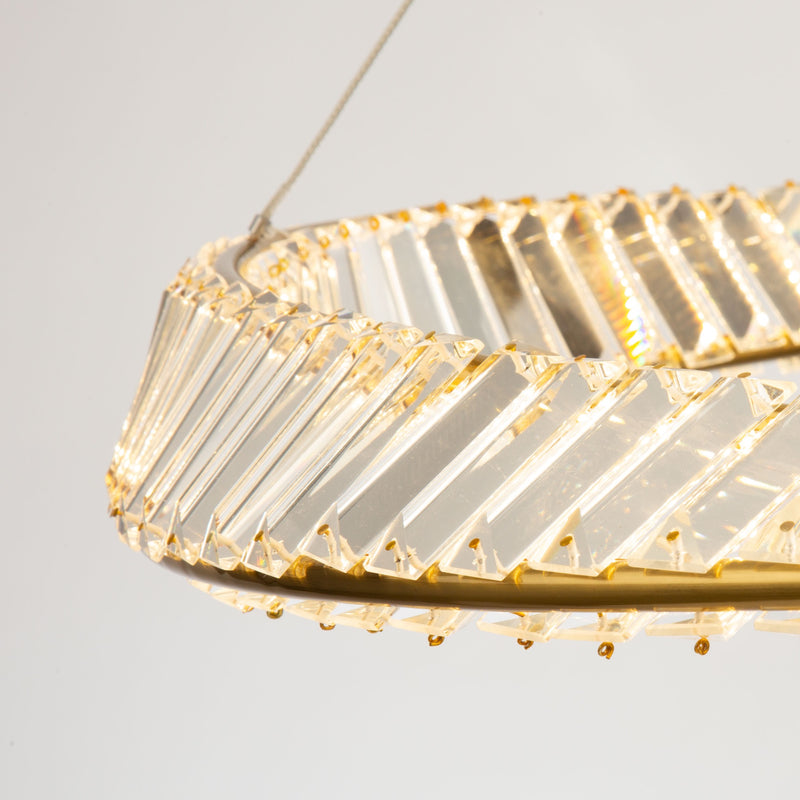Artcraft Lighting Stella Collection Brushed Brass Pendant Light AC6721BB