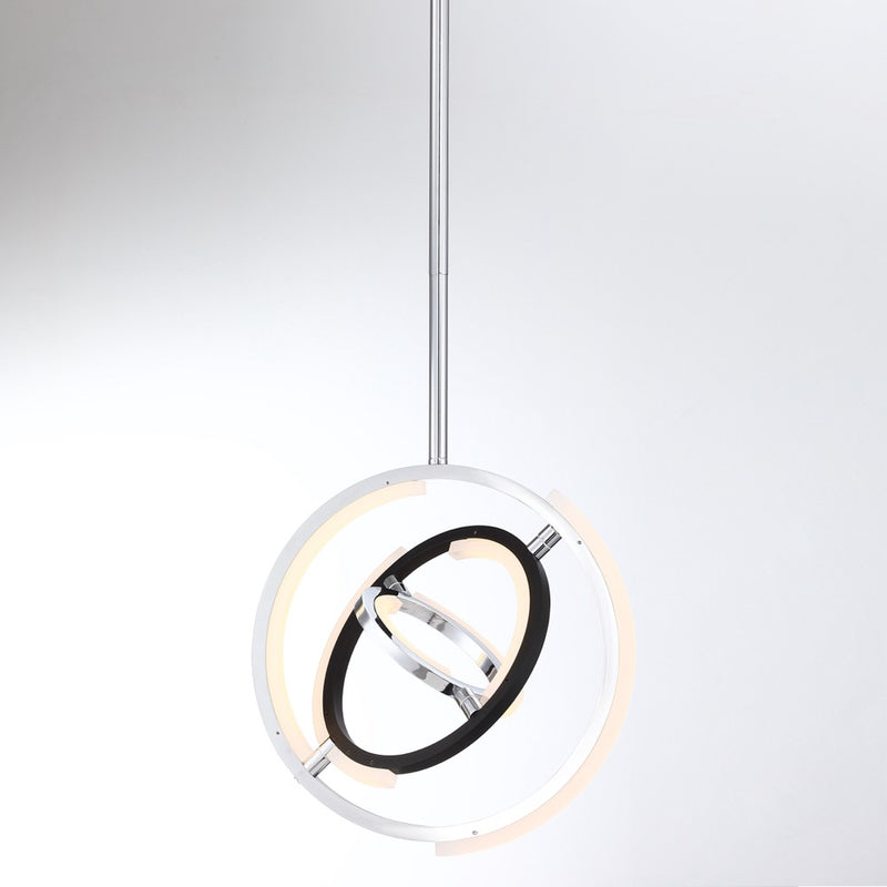 Artcraft Lighting AC6742PN Trilogy Collection LED Pendant Light