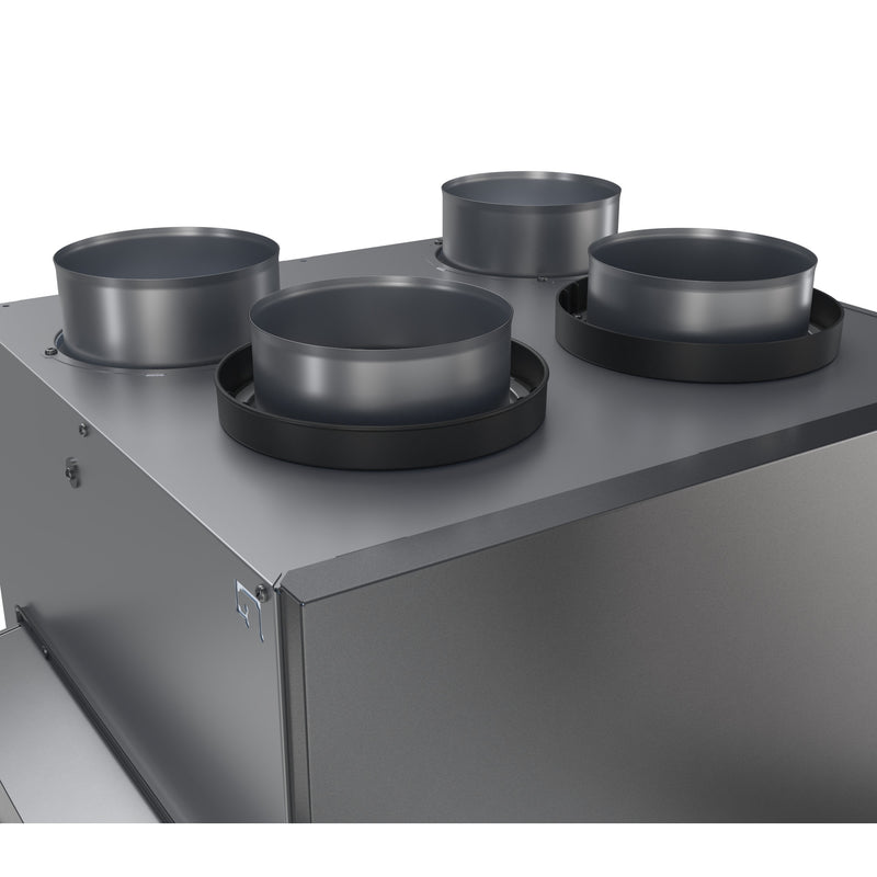 Broan AI Series V180E75RT 189 CFM 81% SRE Top Port ERV With Virtuo Technology