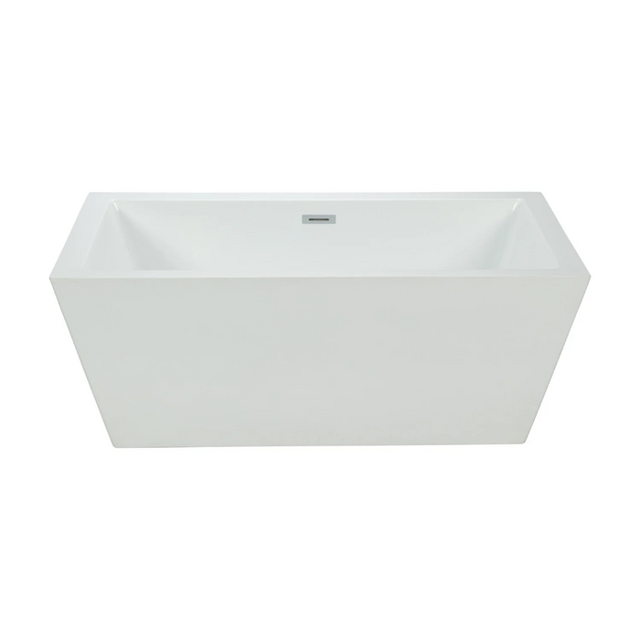 Agua Canada 66’’ Rectangular 1 Piece Freestanding Bathtub - BOSTON-66