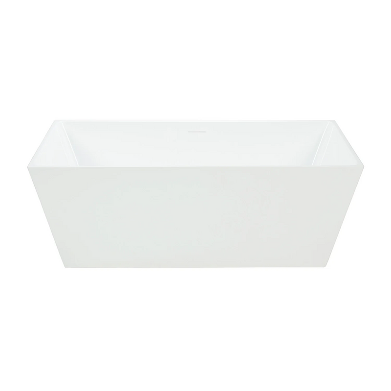 Agua Canada 66’' Thin Edges Square Freestanding Bathtub - BARTOLI-66-II