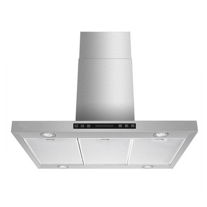 Agua Canada HERCULES-ISL Island Square Range Hood 500 CFM