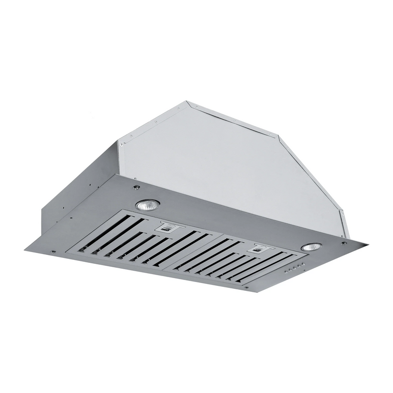 Agua Canada 28" HOULIO Built in Stainless Steel Range Hood 650 CFM