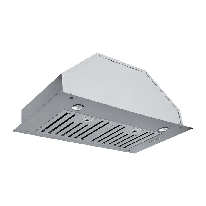 Agua Canada HOULIO Built in Stainless Steel Range Hood 650 CFM