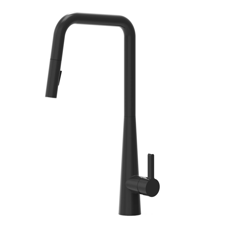Agua Canada MASTER-BK Matte Black Modern Kitchen Faucet
