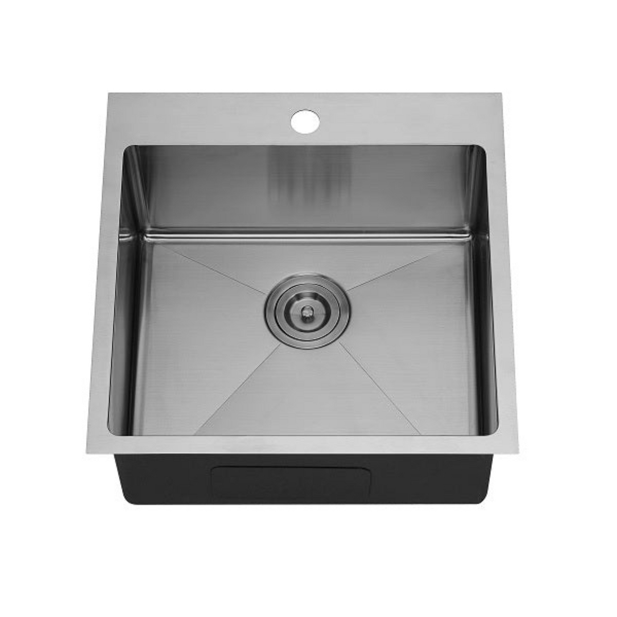 Agua Canada VENTY 1 Bowl 20X20 Top Mount Kitchen Sink — Rise
