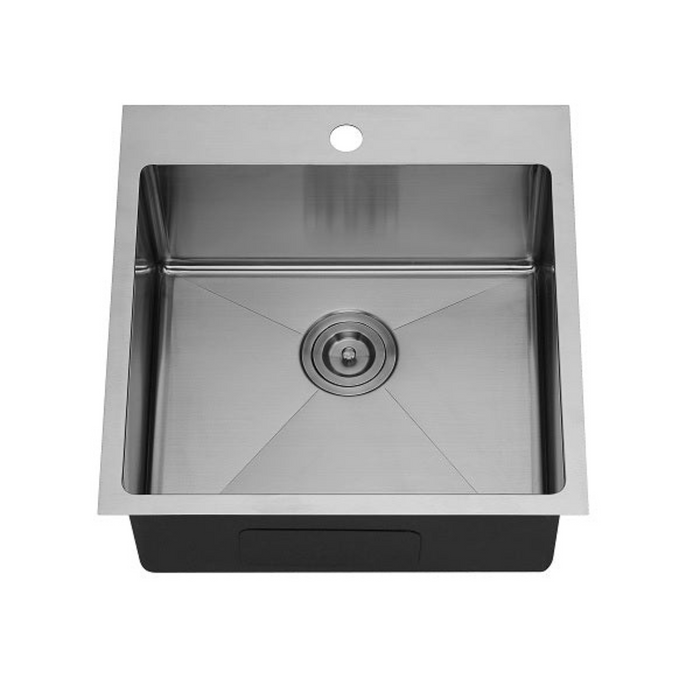 Agua Canada VENTY 1 Bowl  20X20 Top Mount Kitchen Sink