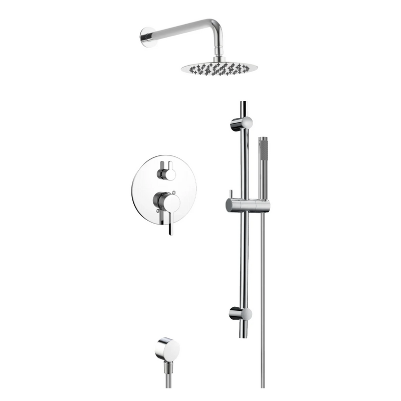 Agua Canada VISSALI Round Rain Shower and Hand Shower Kit