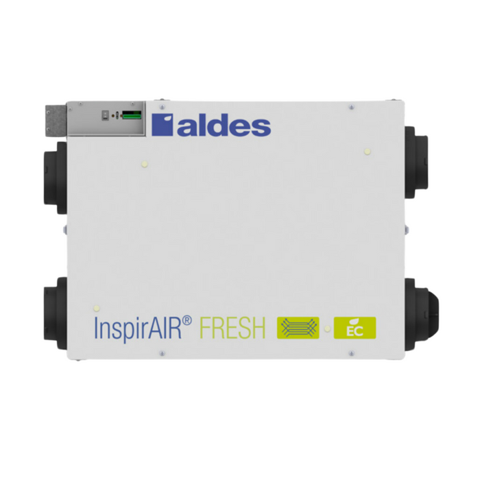 Aldes InspirAIR FRESH EK120-HR-N Energy Recovery Ventilator