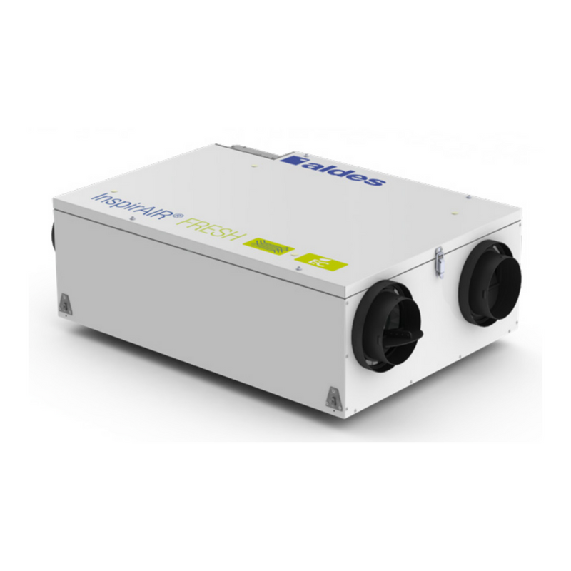 Aldes InspirAIR FRESH EK120-HF-N Energy Recovery Ventilator