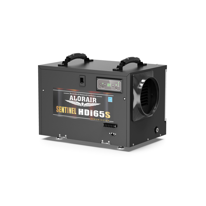 AlorAir Sentinel HDi65S 120 PPD | 55 PPD AHAM Crawl Space & Basement Dehumidifier