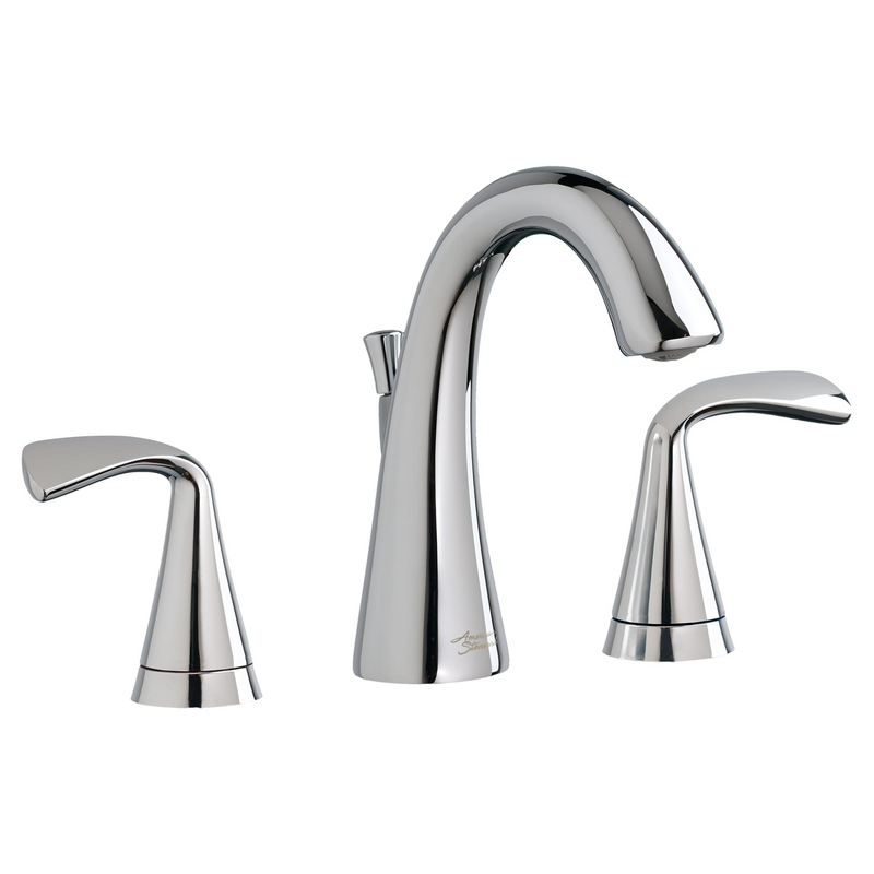 American Standard Fluent 8-Inch Widespread 2-Handle Bathroom Faucet 1.2 gpm/4.5 L/min With Lever Handles
