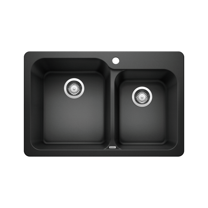 Blanco VISION 1¾ Double Bowl SILGRANIT Kitchen Sink