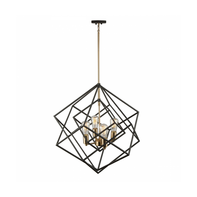 Artcraft Lighting Artistry 4-Light Chandelier AC11114